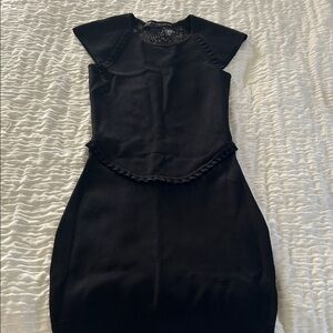 French Connection Black Mini Dress